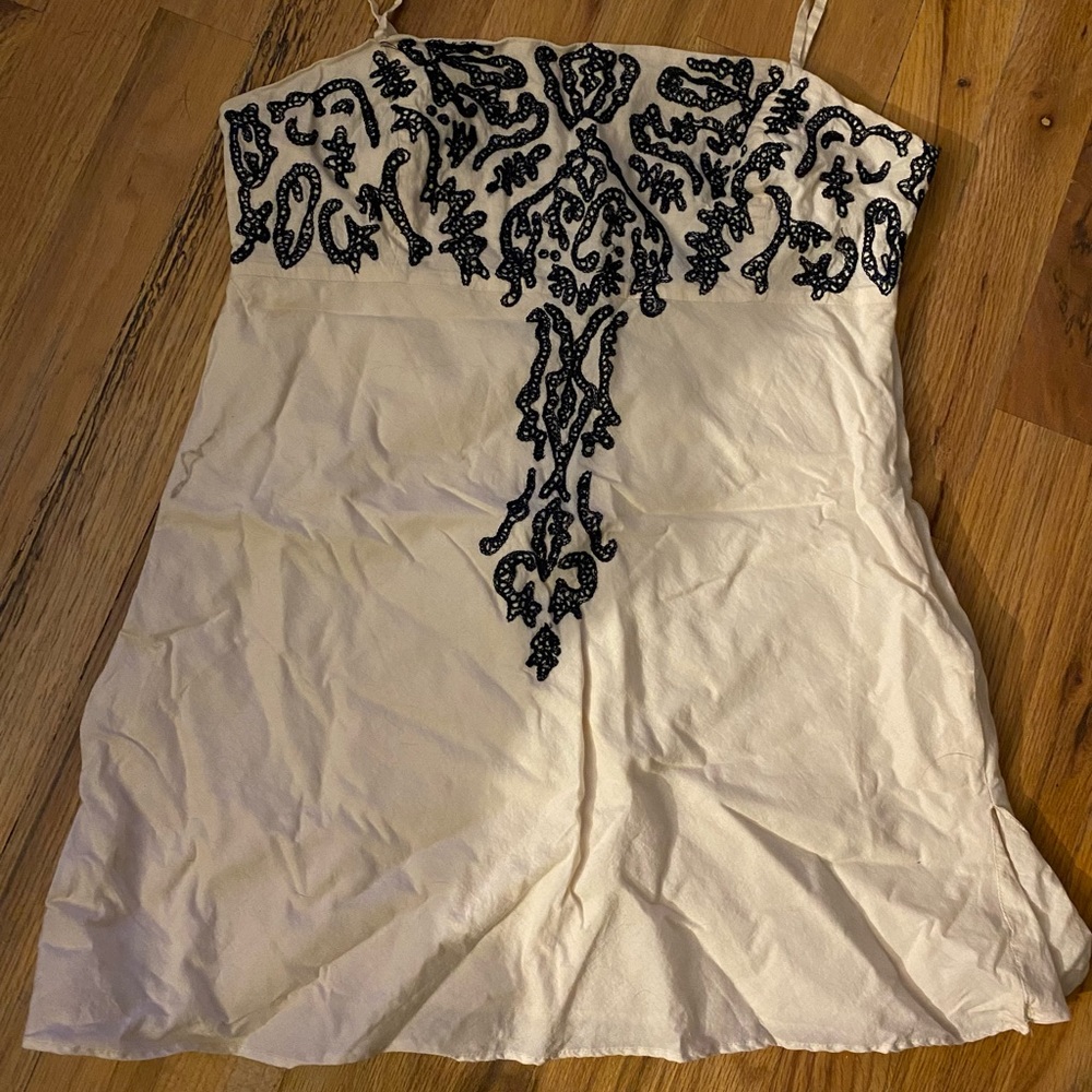 INC cream shirt